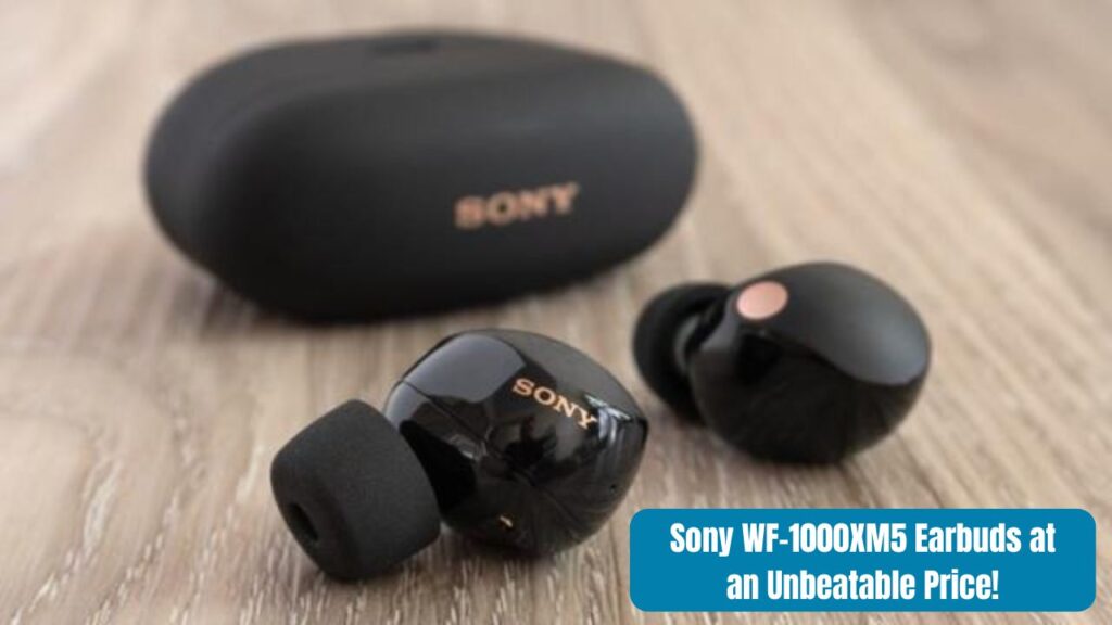 Sony WF-1000XM5 Earbuds at an Unbeatable Price!